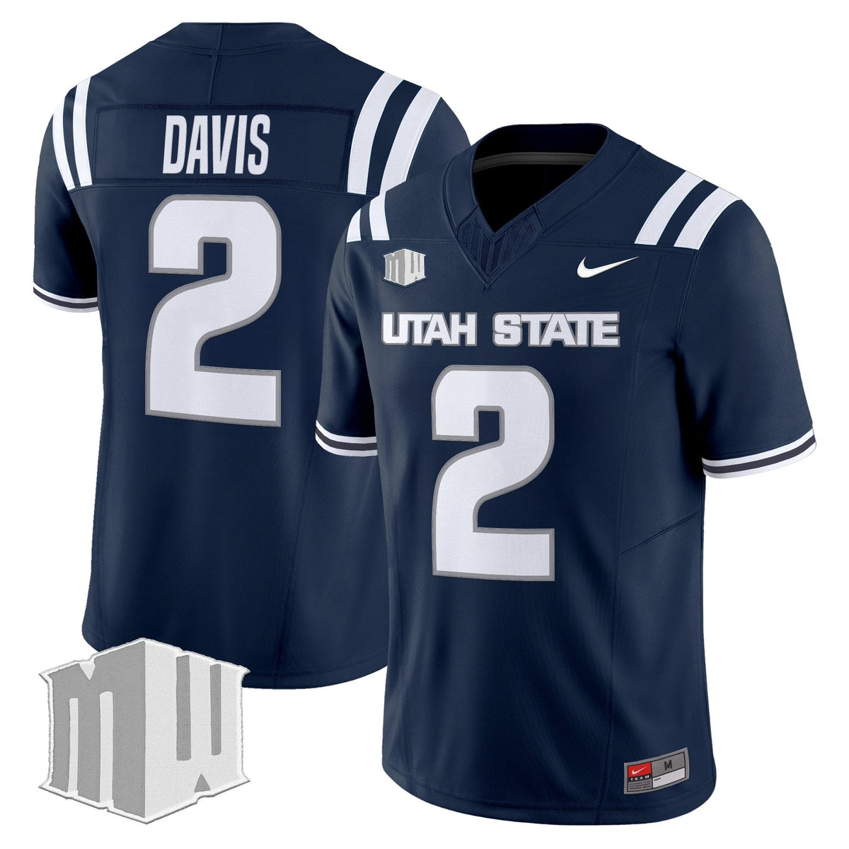 Men's Utah State Aggies 2025 Vapor Limited Jersey - All Stitched