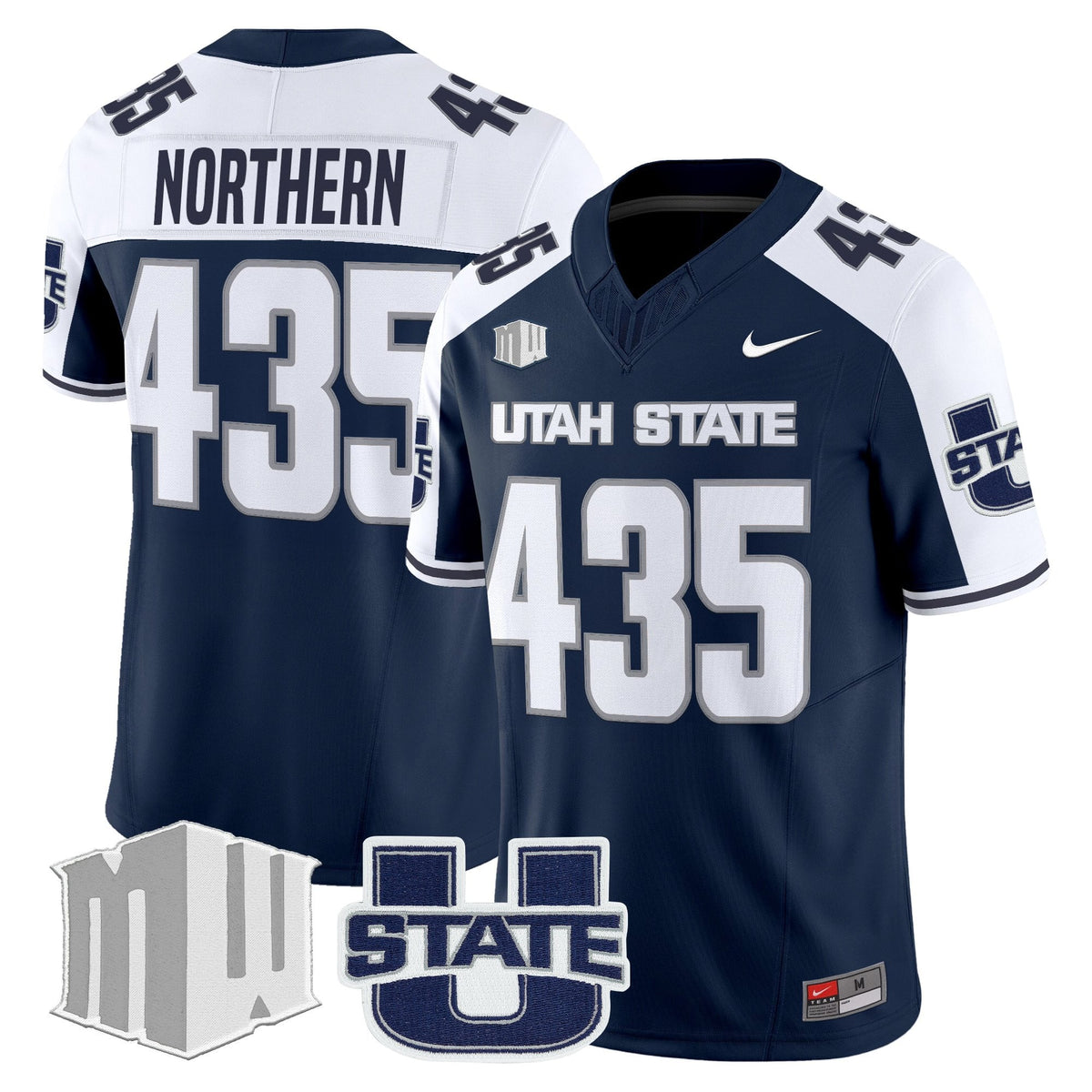 Men's Utah State Aggies 2025 Vapor Limited Jersey - All Stitched
