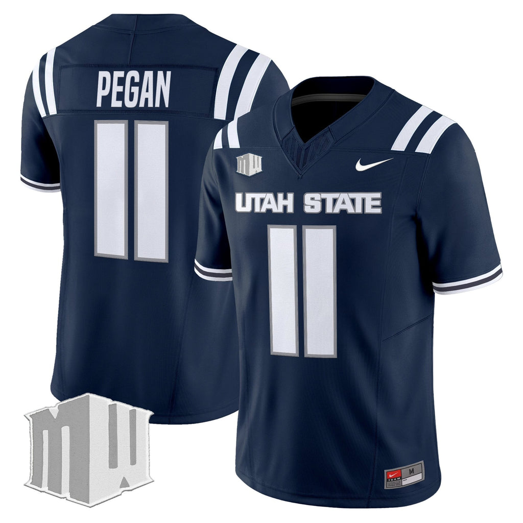 Men's Utah State Aggies 2025 Vapor Limited Jersey - All Stitched