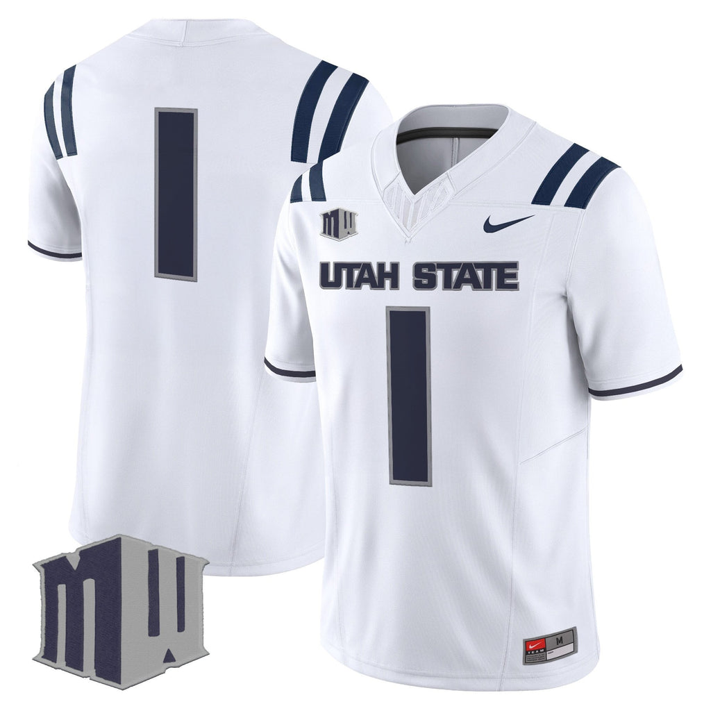 Men's Utah State Aggies 2025 Vapor Limited Jersey - All Stitched