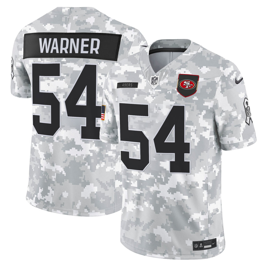 Men's San Francisco 49ers 2025 Salute to Service Vapor Limited Jersey - All Stitched