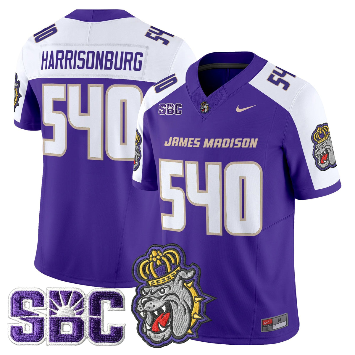Men's James Madison Dukes 2025 Vapor Limited Jersey - All Stitched