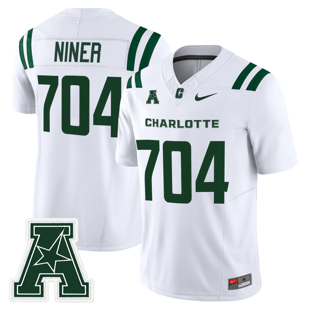 Men's Charlotte 49ers 2025 Vapor Limited Jersey - All Stitched