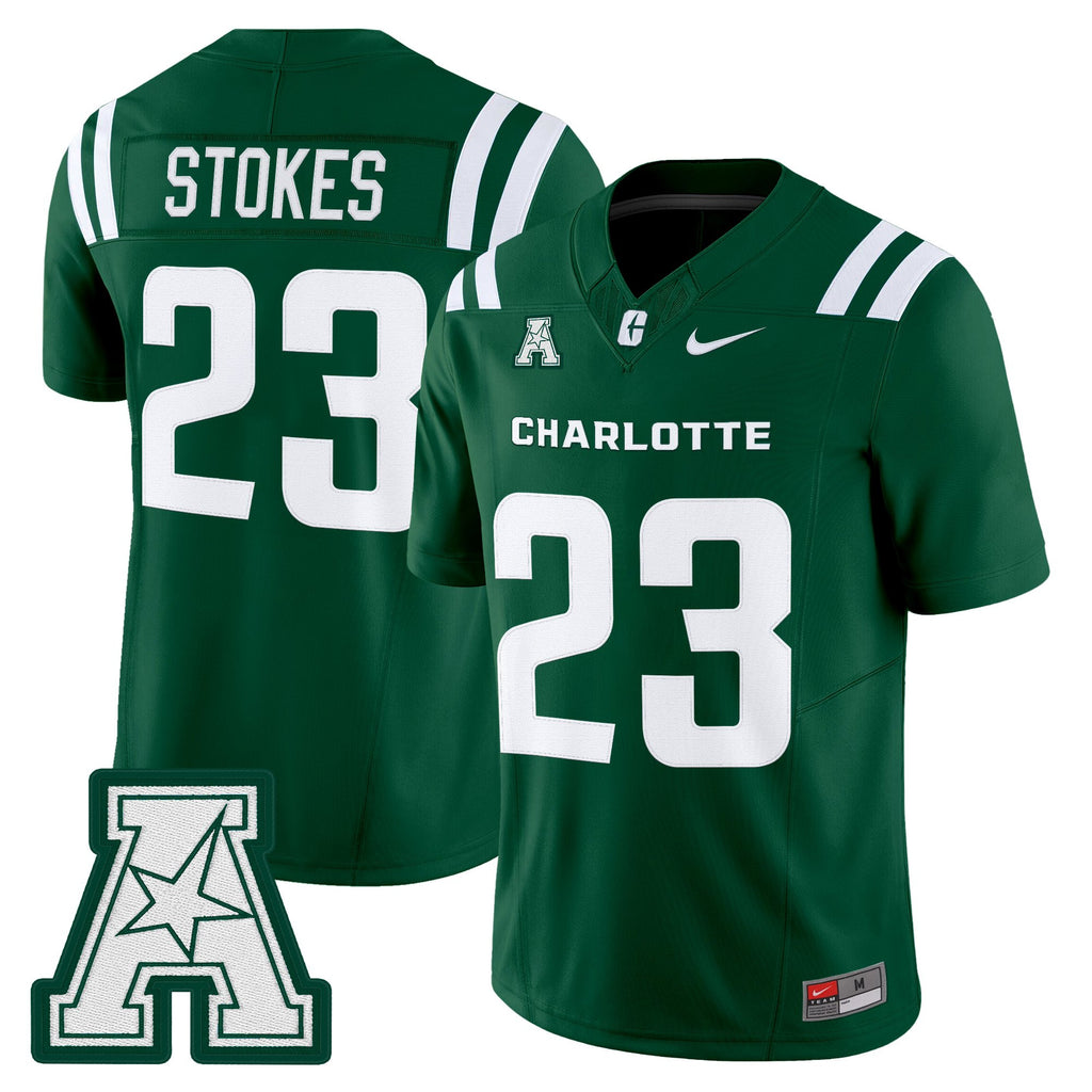 Men's Charlotte 49ers 2025 Vapor Limited Jersey - All Stitched