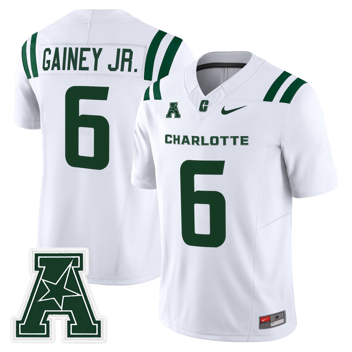 Men's Charlotte 49ers 2025 Vapor Limited Jersey - All Stitched