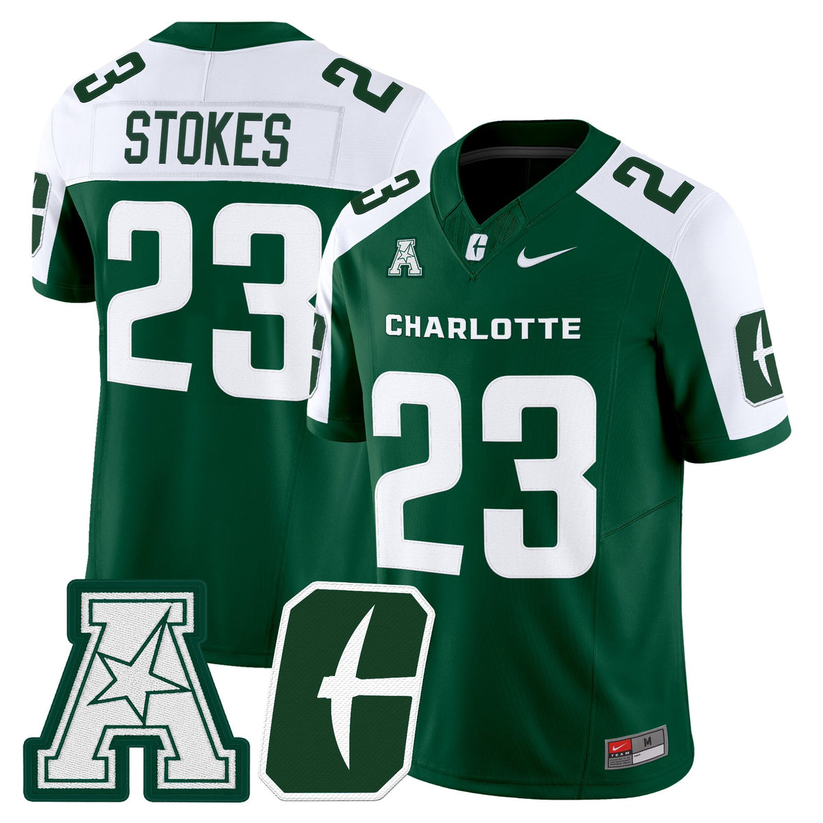 Men's Charlotte 49ers 2025 Vapor Limited Jersey - All Stitched