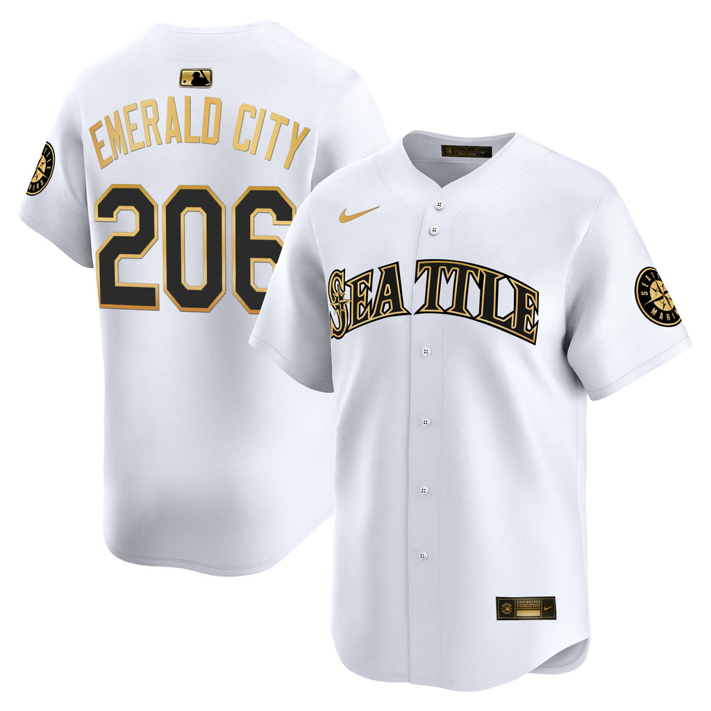 Men's Seattle Mariners 2025 Vapor Premier Limited Jersey V2 - All Stitched
