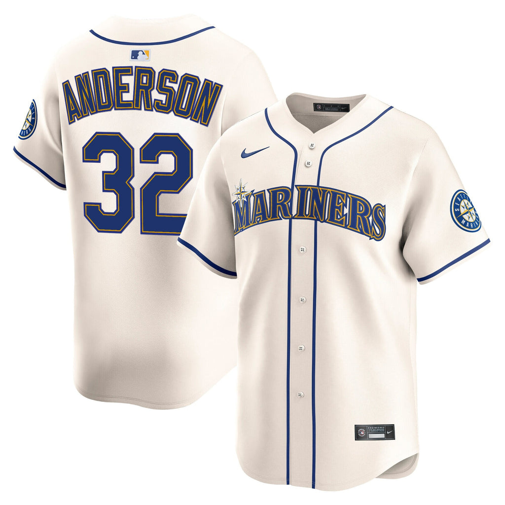 Men's Seattle Mariners 2025 Vapor Premier Limited Jersey V2 - All Stitched