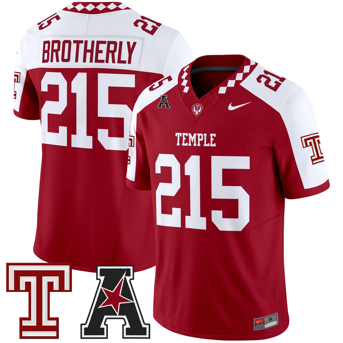 Men's Temple Owls 2025 Vapor Limited Jersey - All Stitched