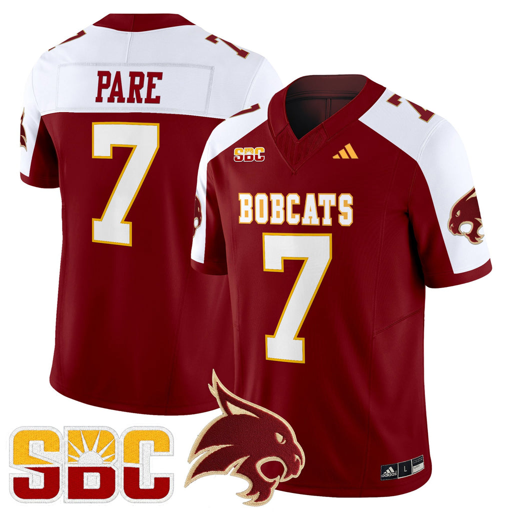 Men's Texas State Bobcats 2025 Vapor Limited Jersey - All Stitched