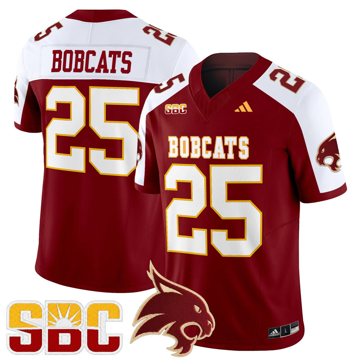 Men's Texas State Bobcats 2025 Vapor Limited Jersey - All Stitched