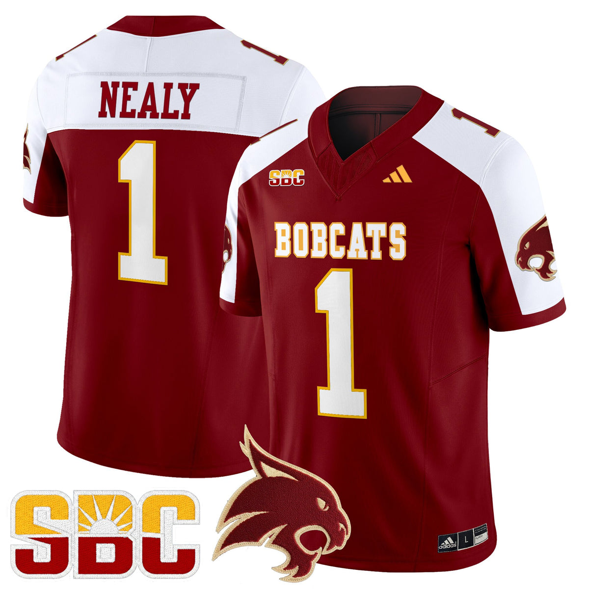 Men's Texas State Bobcats 2025 Vapor Limited Jersey - All Stitched