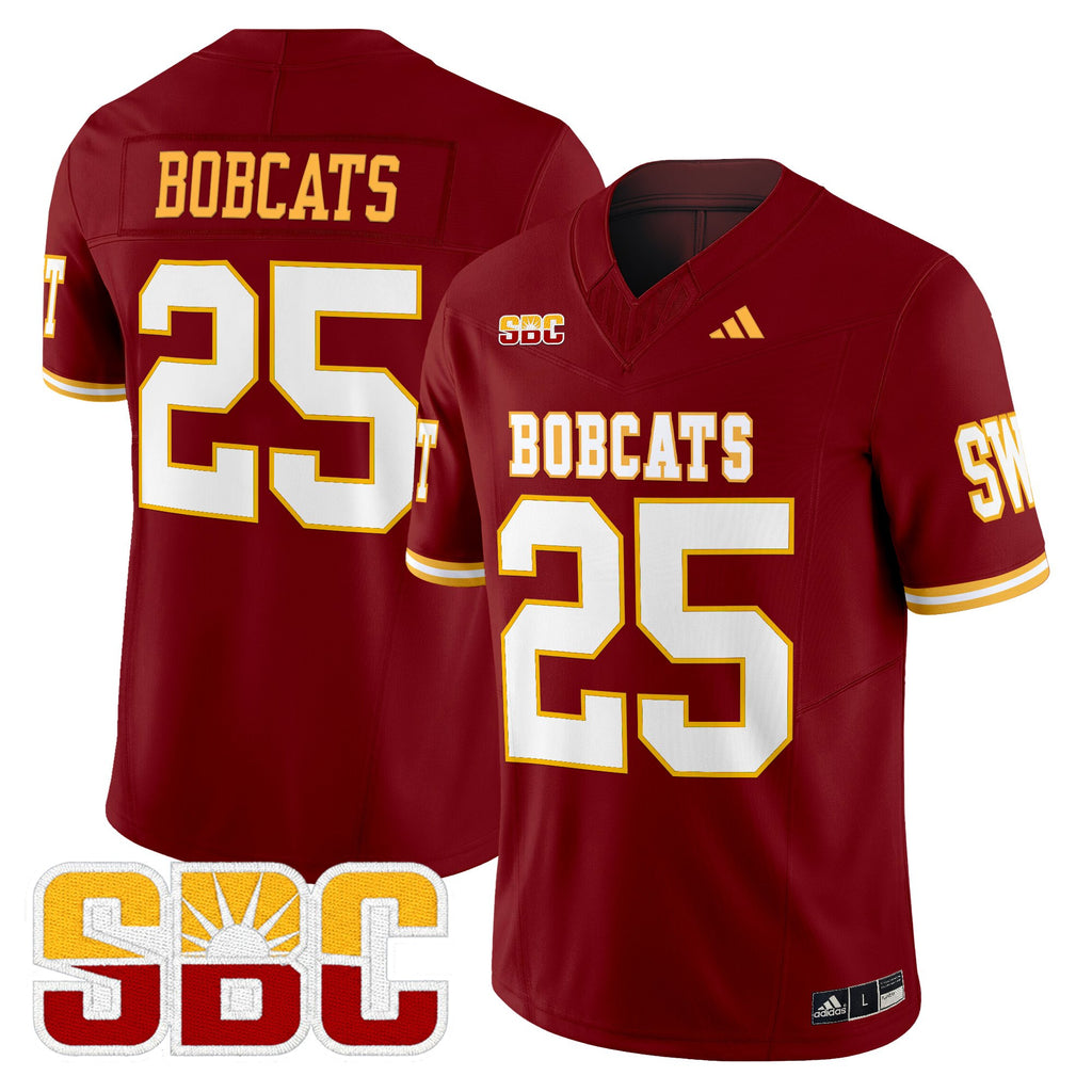 Men's Texas State Bobcats 2025 Vapor Limited Jersey - All Stitched