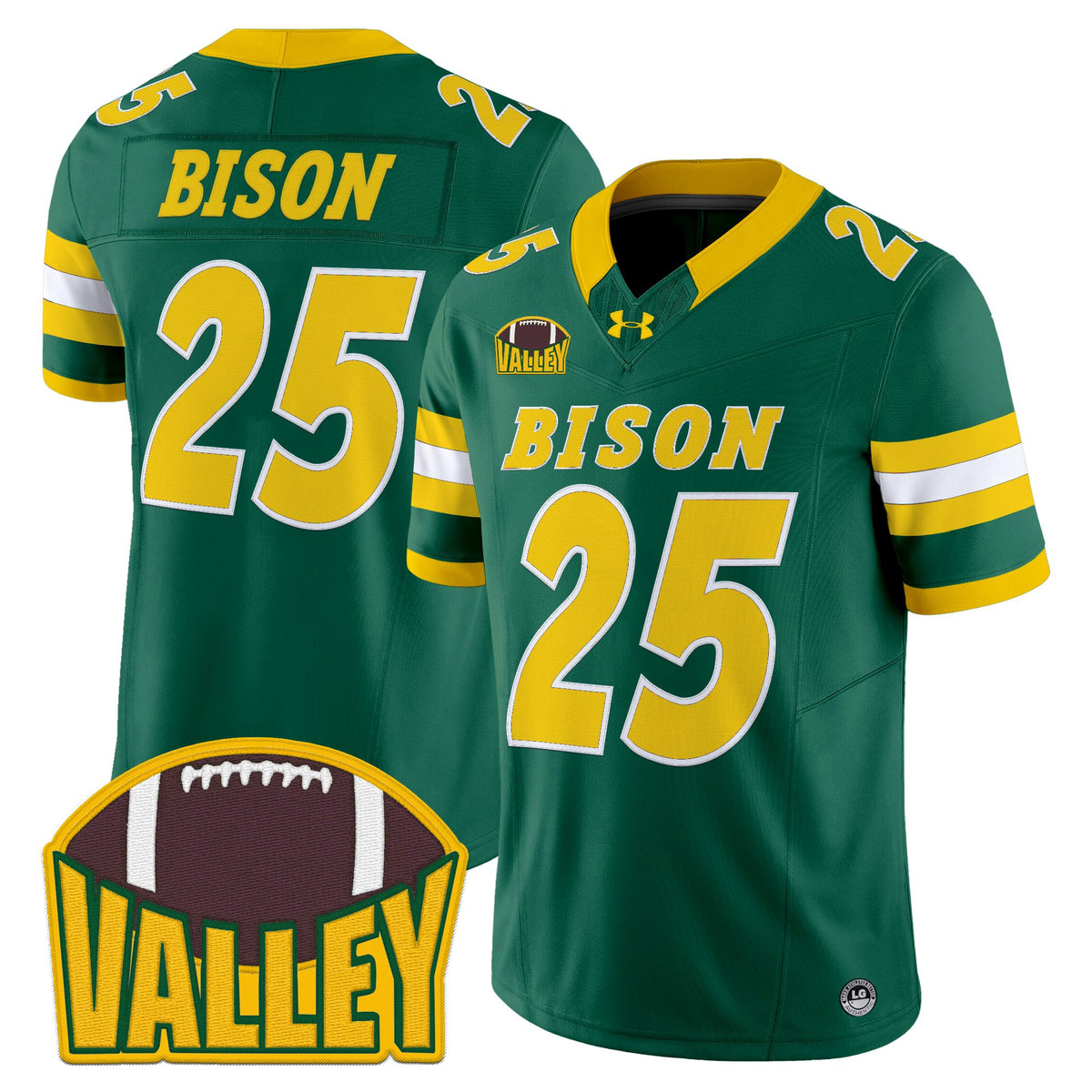 Men's North Dakota State Bison 2025 Vapor Limited Jersey - All Stitched