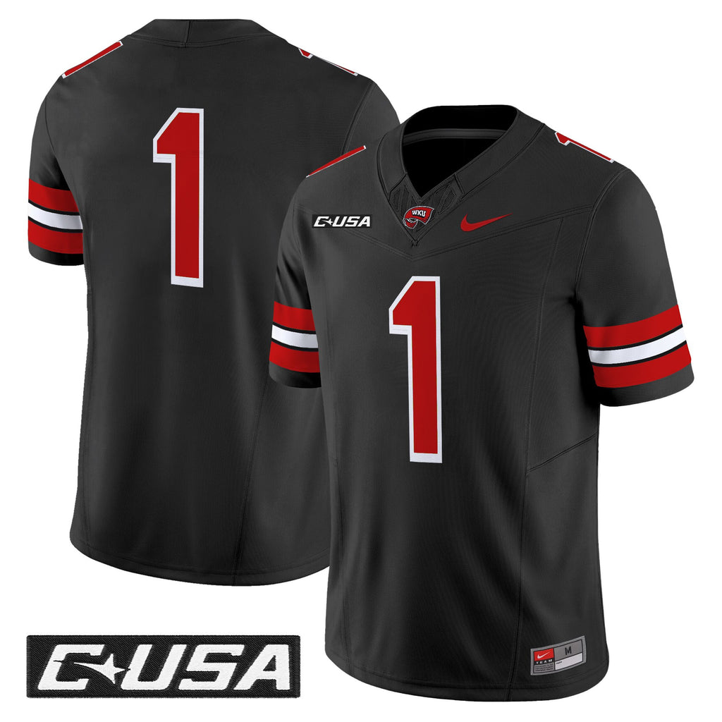 Men's Western Kentucky Hilltoppers 2025 Vapor Limited Jersey - All Stitched