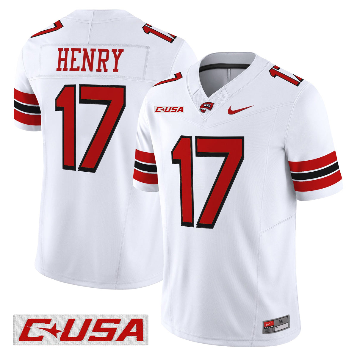 Men's Western Kentucky Hilltoppers 2025 Vapor Limited Jersey - All Stitched