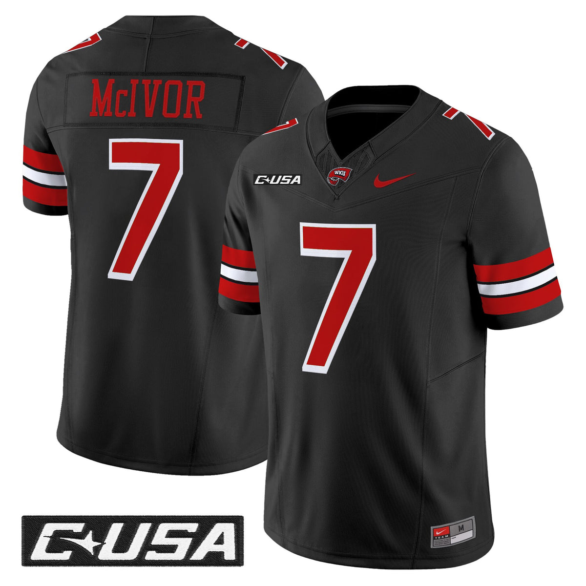 Men's Western Kentucky Hilltoppers 2025 Vapor Limited Jersey - All Stitched