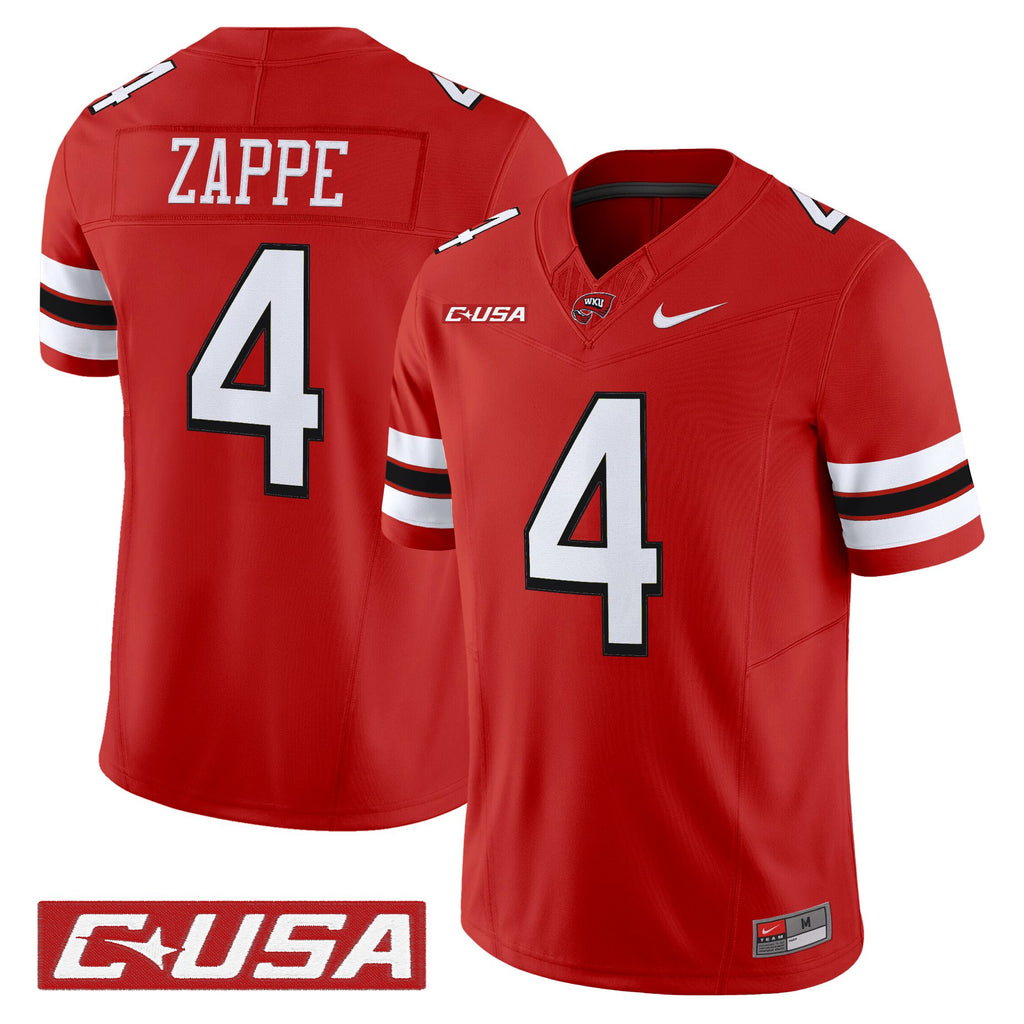 Men's Western Kentucky Hilltoppers 2025 Vapor Limited Jersey - All Stitched