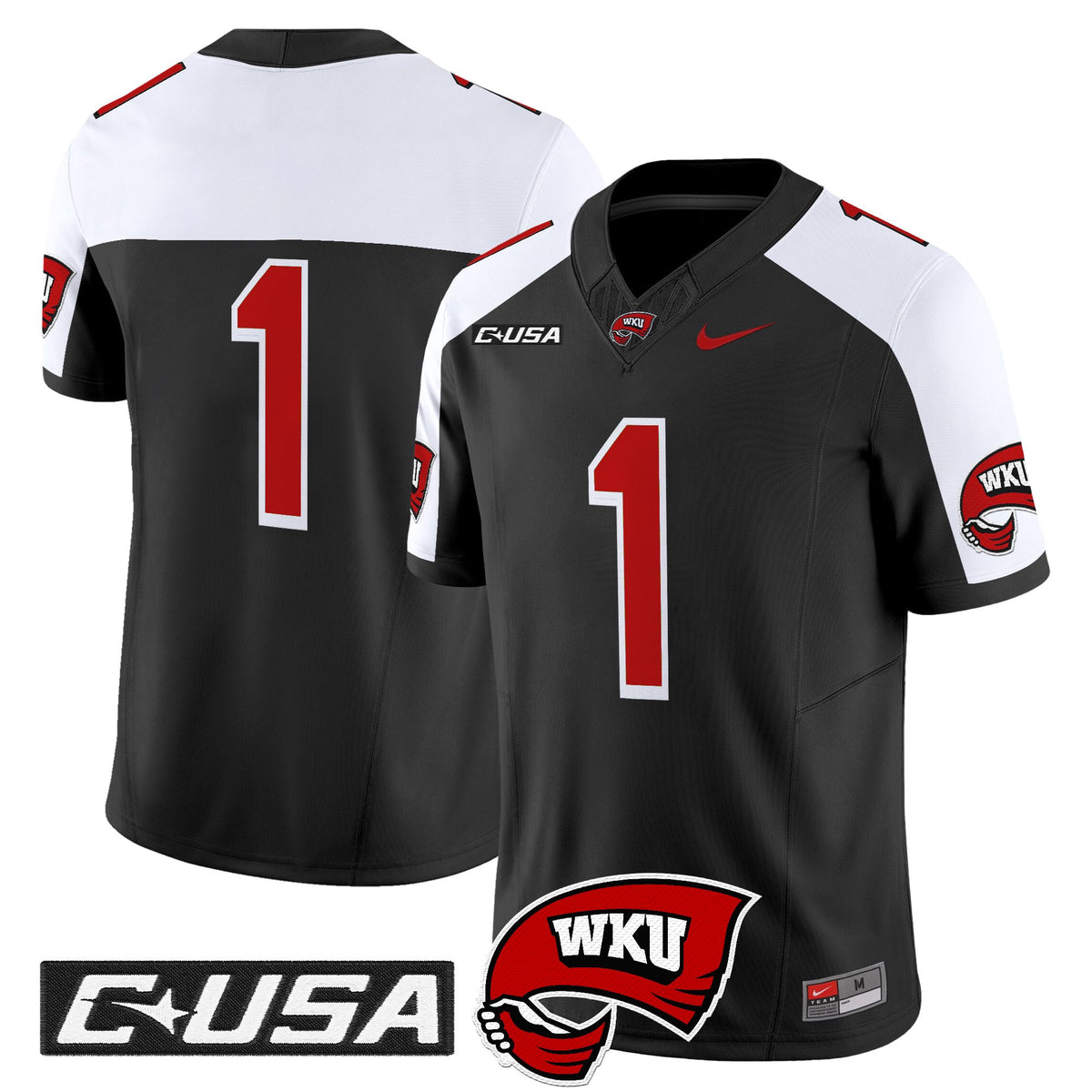Men's Western Kentucky Hilltoppers 2025 Vapor Limited Jersey - All Stitched