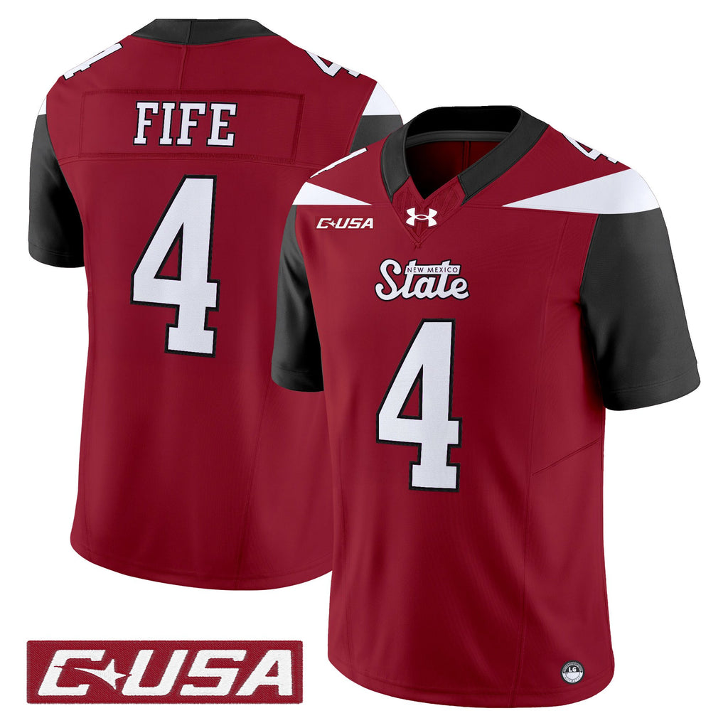 Men's New Mexico State Aggies 2025 Vapor Limited Jersey - All Stitched