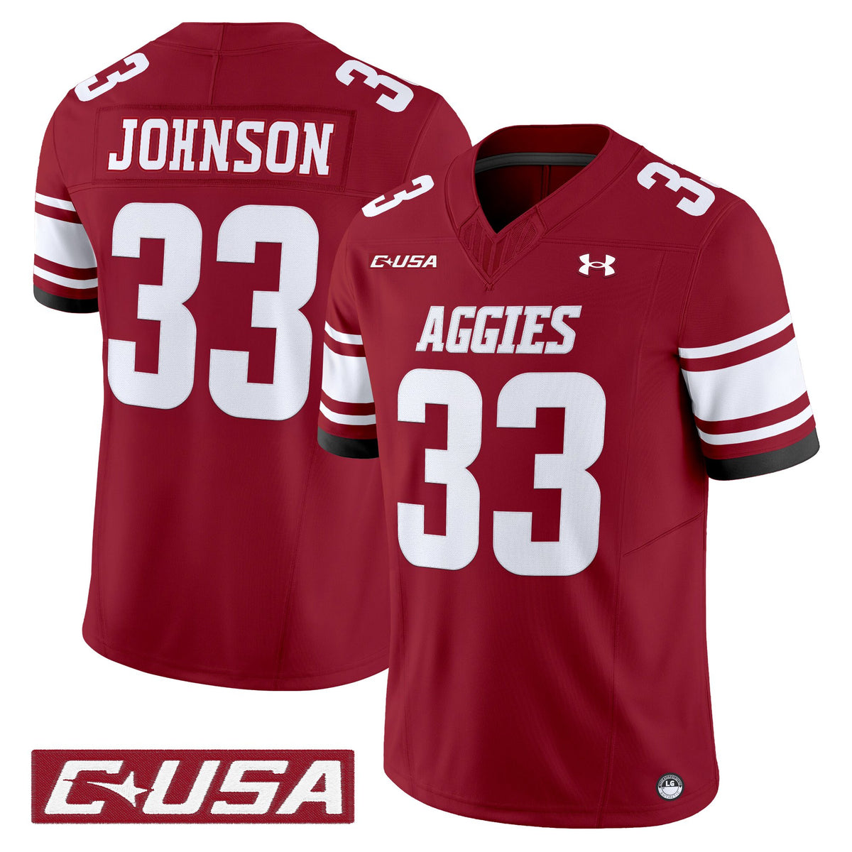 Men's New Mexico State Aggies 2025 Vapor Limited Jersey - All Stitched
