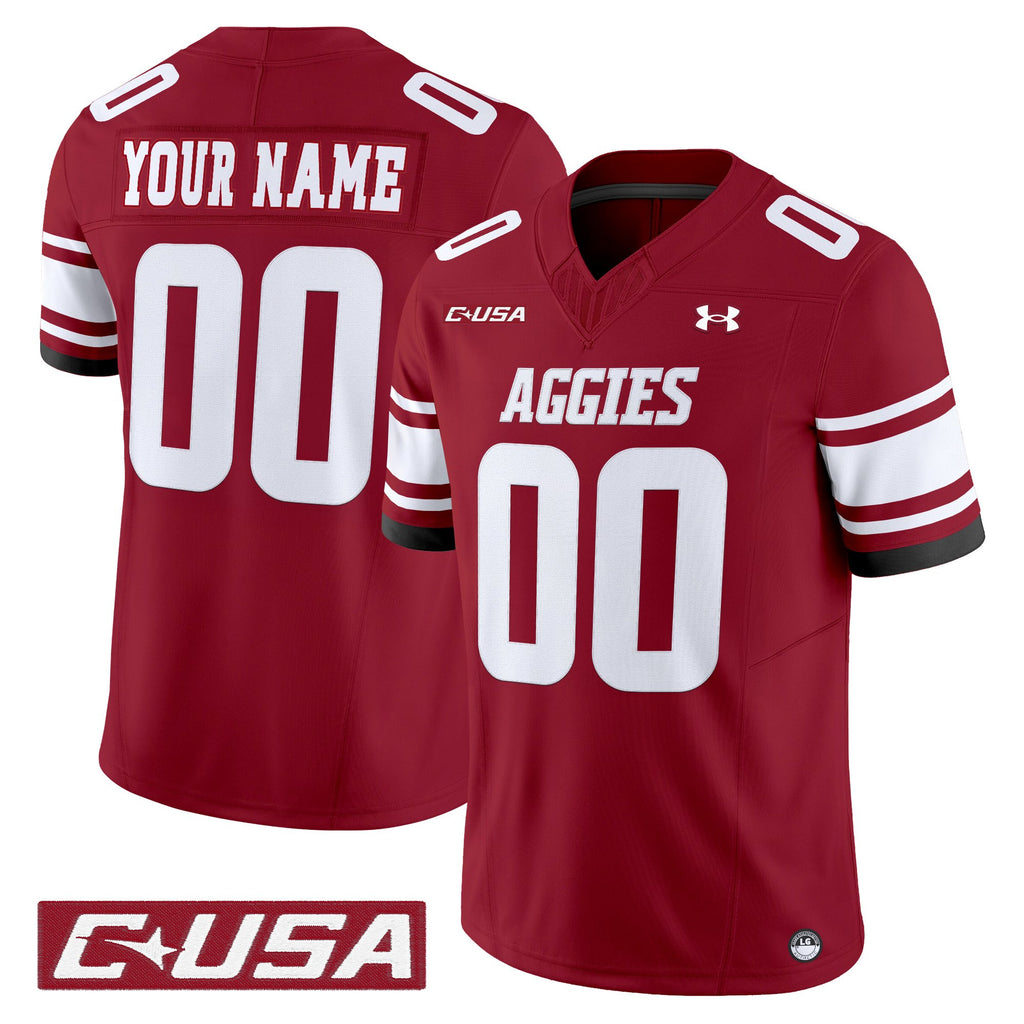 New Mexico State Aggies 2025 Vapor Limited Custom Jersey - All Stitched