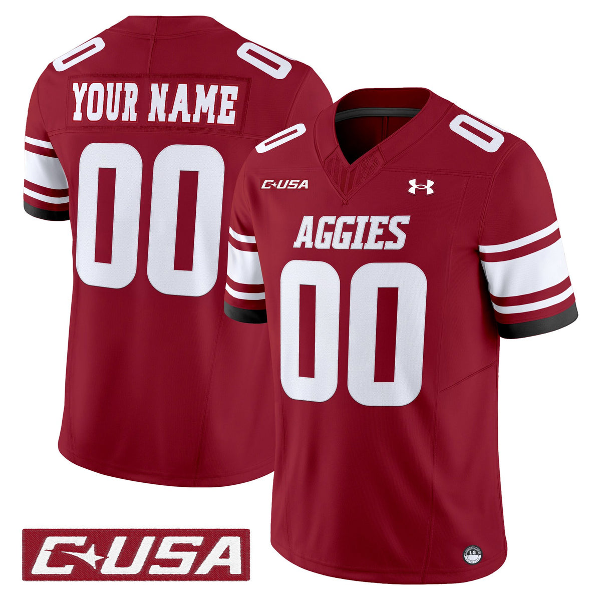 New Mexico State Aggies 2025 Vapor Limited Custom Jersey - All Stitched