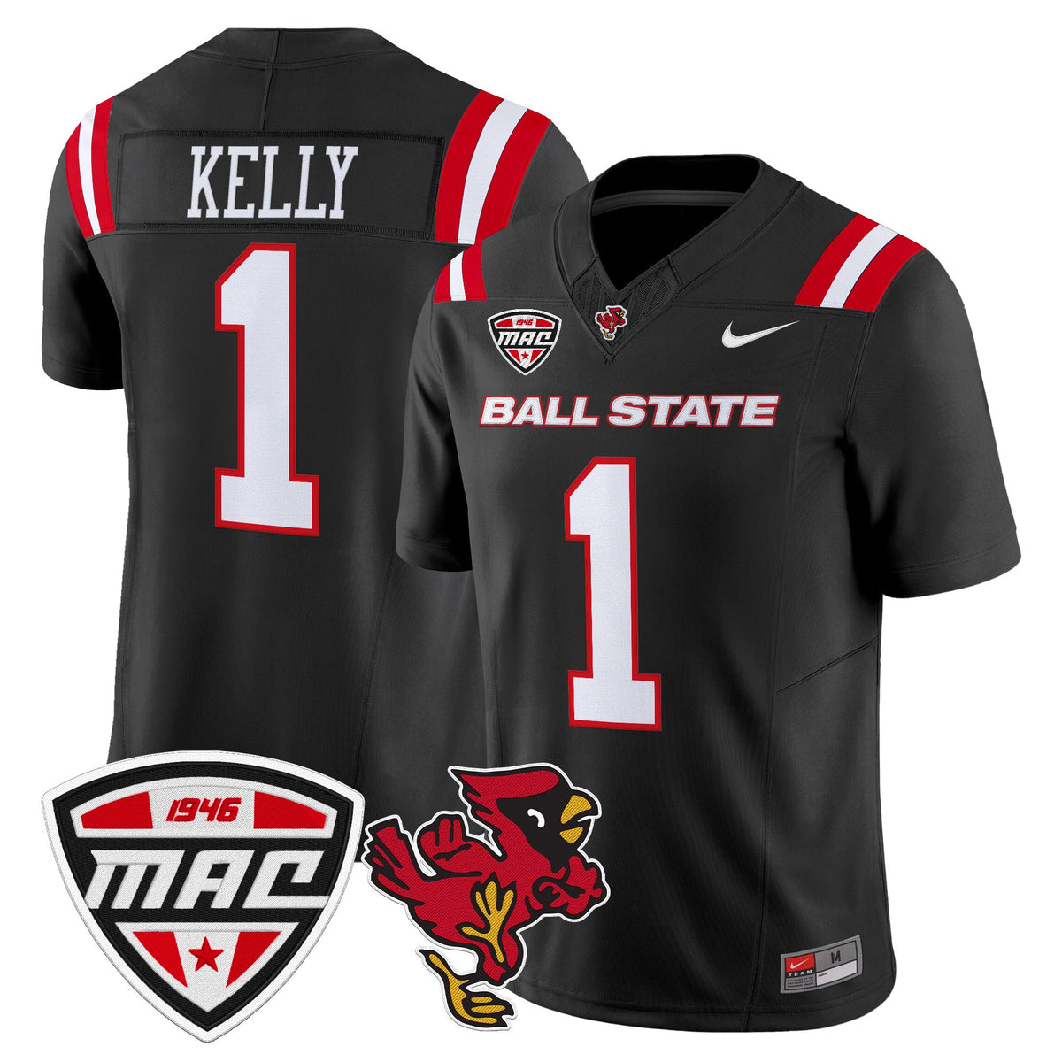 Men's Ball State Cardinals 2025 Vapor Limited Jersey - All Stitched