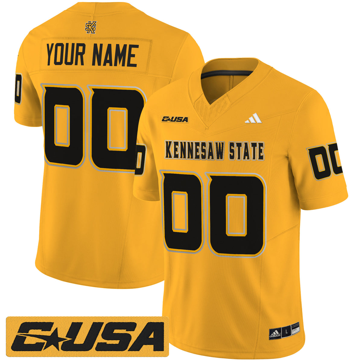 Kennesaw State Owls 2025 Vapor Limited Custom Jersey - All Stitched