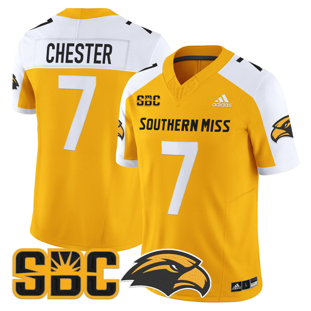 Men's Southern Miss Golden Eagles 2025 Vapor Limited Jersey - All Stitched