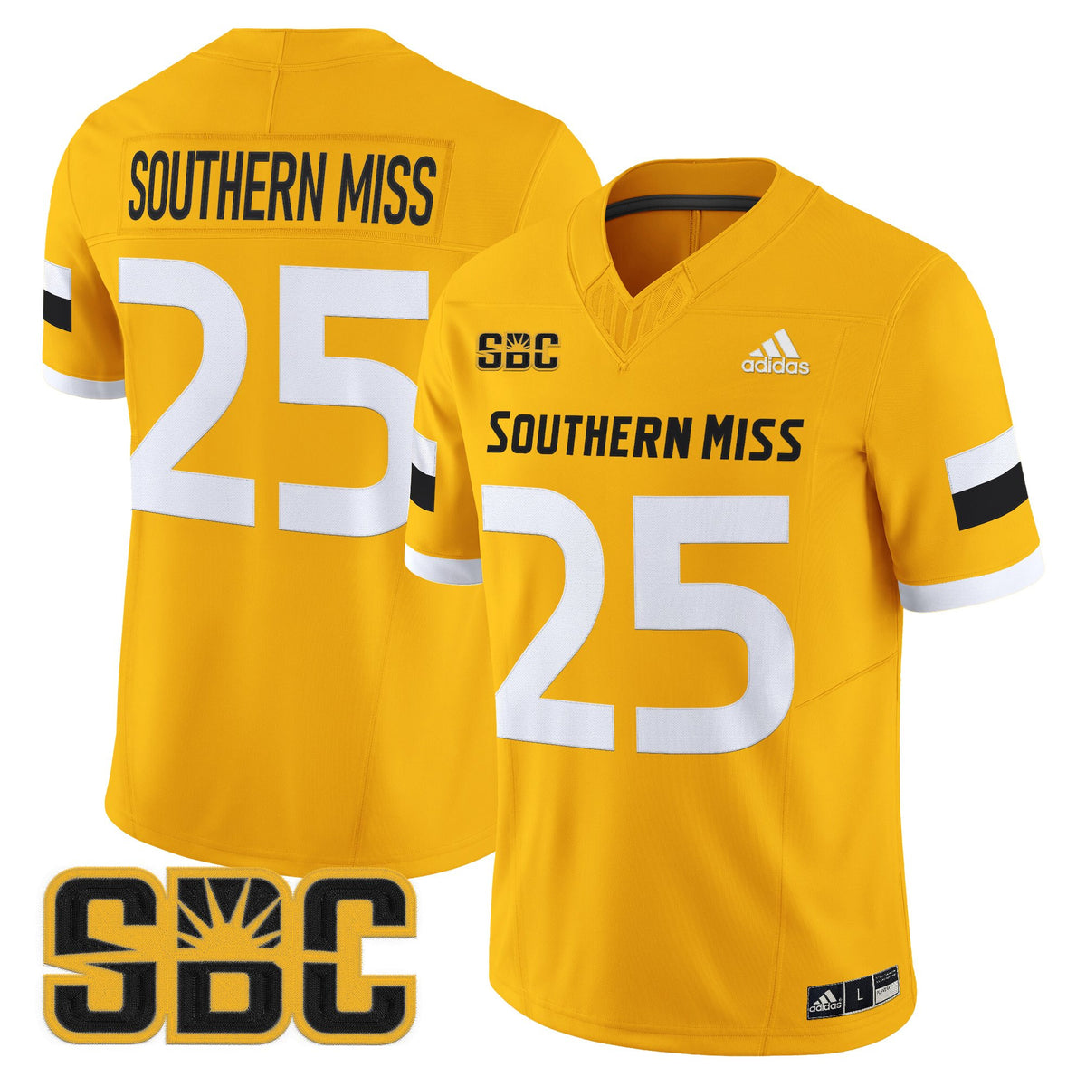 Men's Southern Miss Golden Eagles 2025 Vapor Limited Jersey - All Stitched