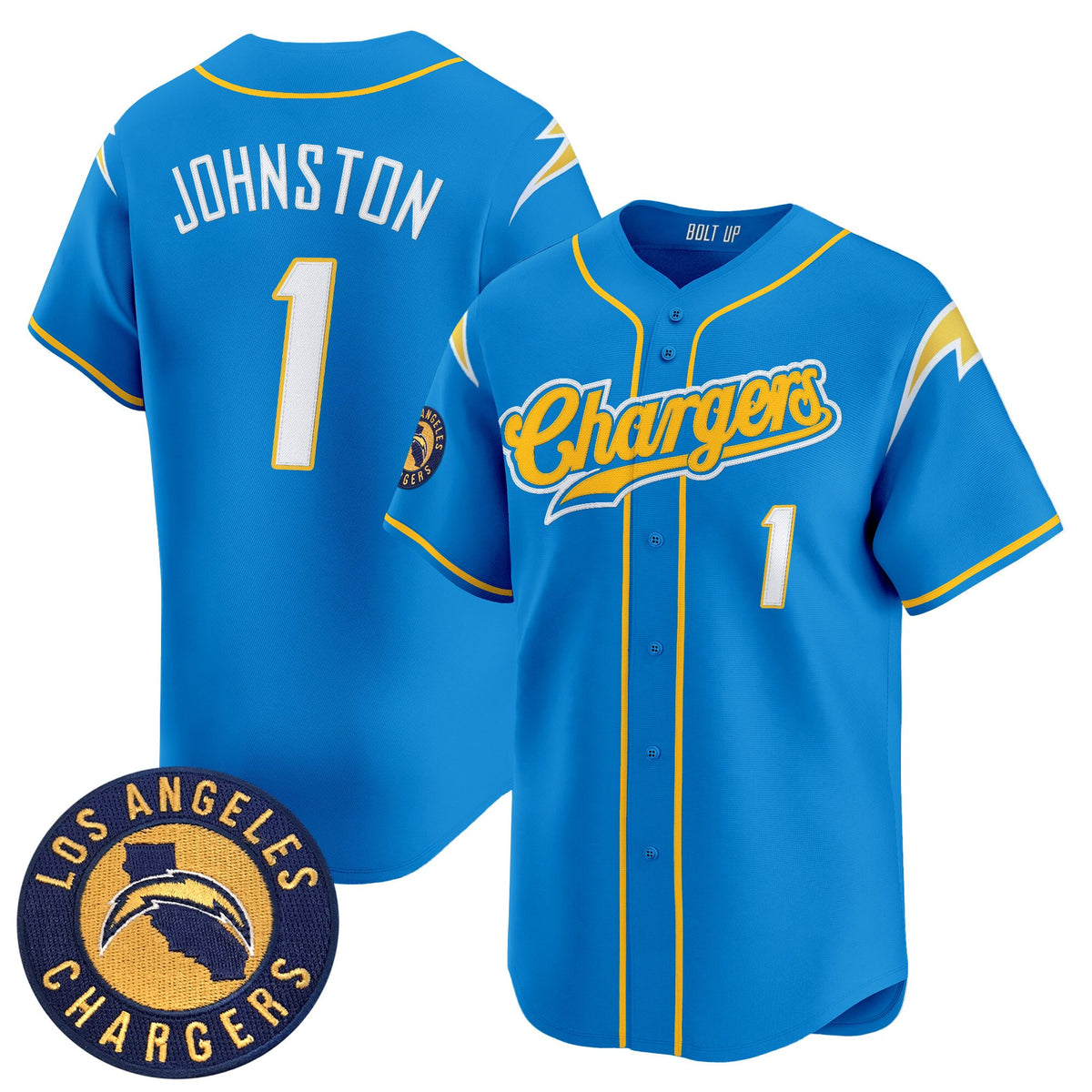 Men's Los Angeles Chargers 2025 Vapor Limited Baseball Jersey - All Stitched