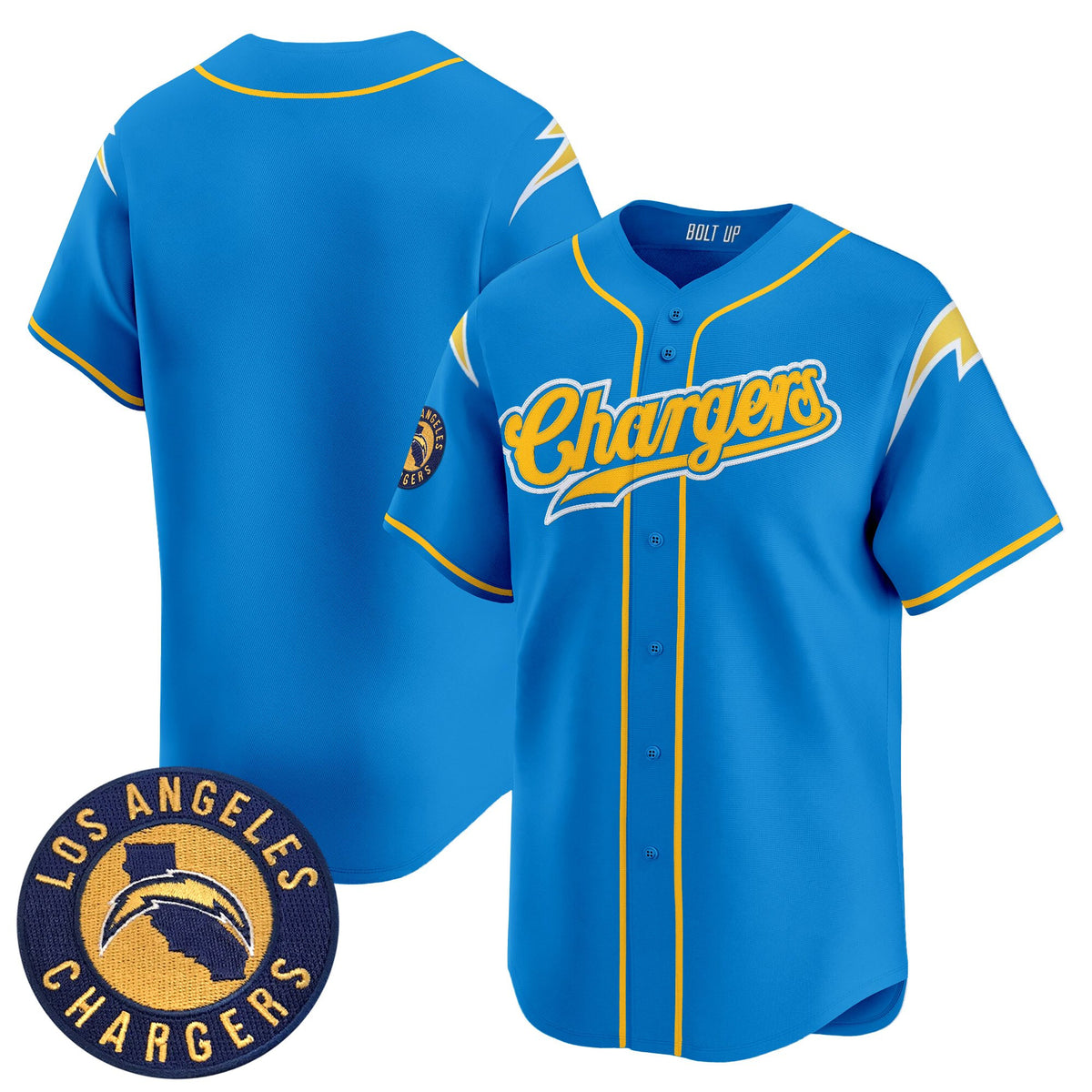 Men's Los Angeles Chargers 2025 Vapor Limited Baseball Jersey - All Stitched