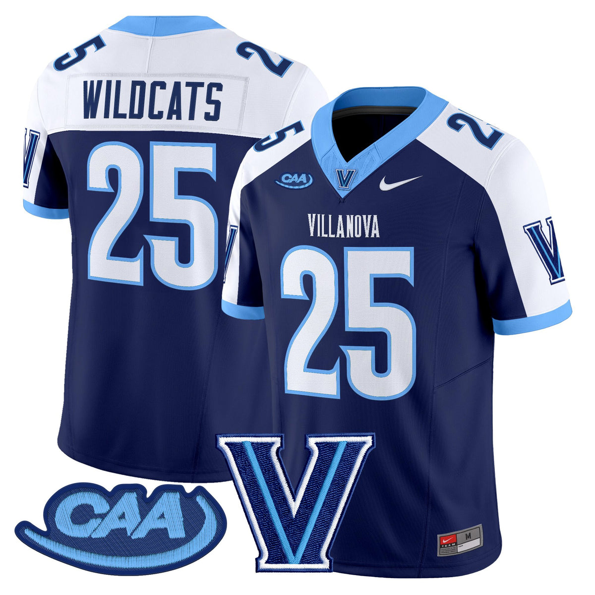 Men's Villanova Wildcats 2025 Vapor Limited Jersey - All Stitched