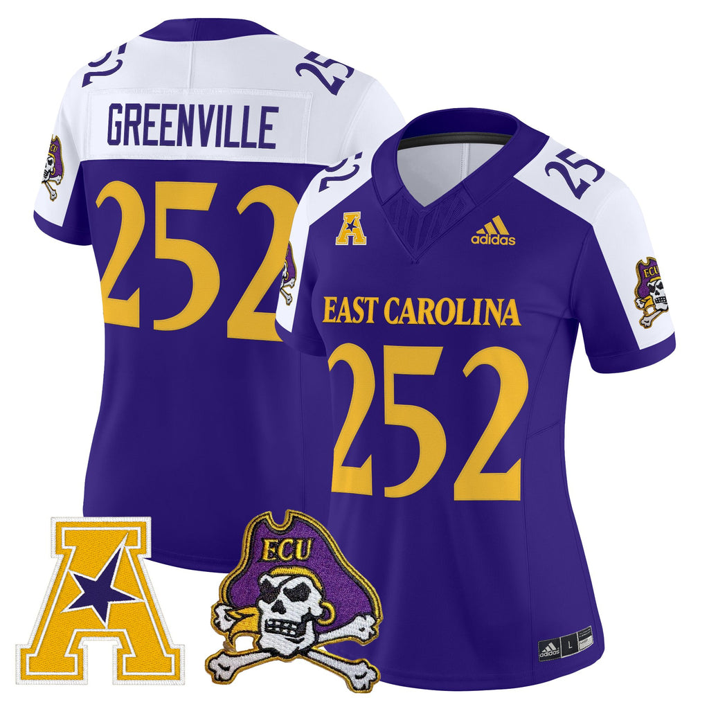 Women's East Carolina Pirates 2025 Vapor Limited Jersey - All Stitched