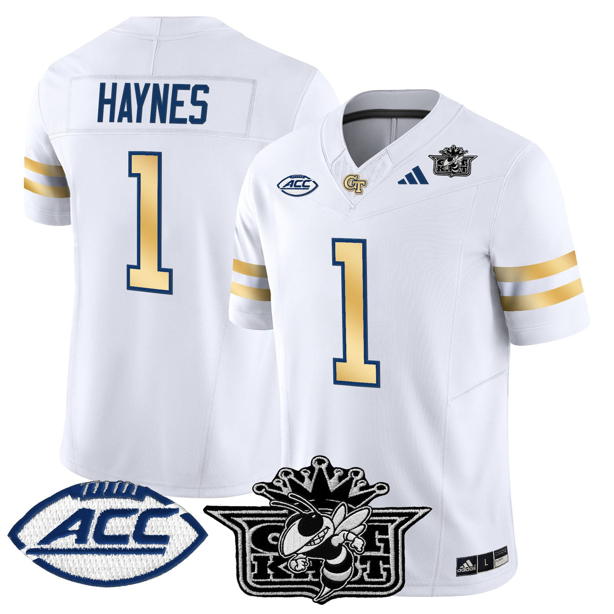 Men's Outkast x Georgia Tech Yellow Jackets 2025 Vapor Limited Jersey - All stitched