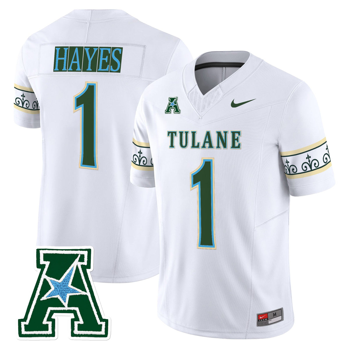 Men's Tulane Green Wave 2025 'City Edition' Vapor Limited Jersey - All Stitched