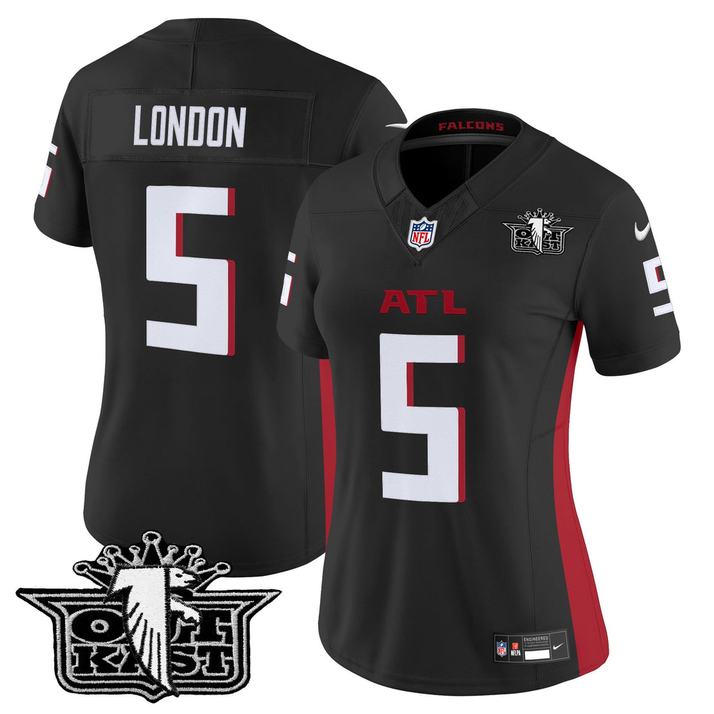 Women's Outkast x Atlanta Falcons 2025 Vapor Limited Jersey - All Stitched