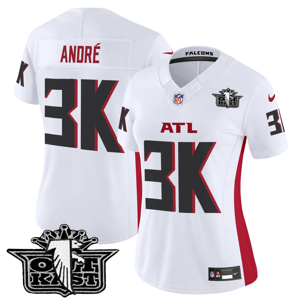 Women's Outkast x Atlanta Falcons 2025 Vapor Limited Jersey - All Stitched