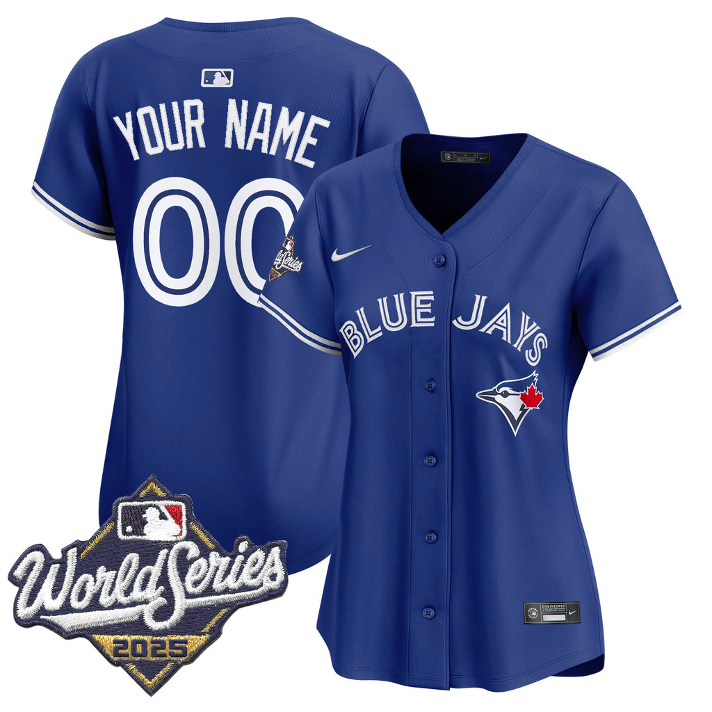 Toronto Blue Jays 2025 World Series Vapor Premier Limited Custom Jersey - All Stitched