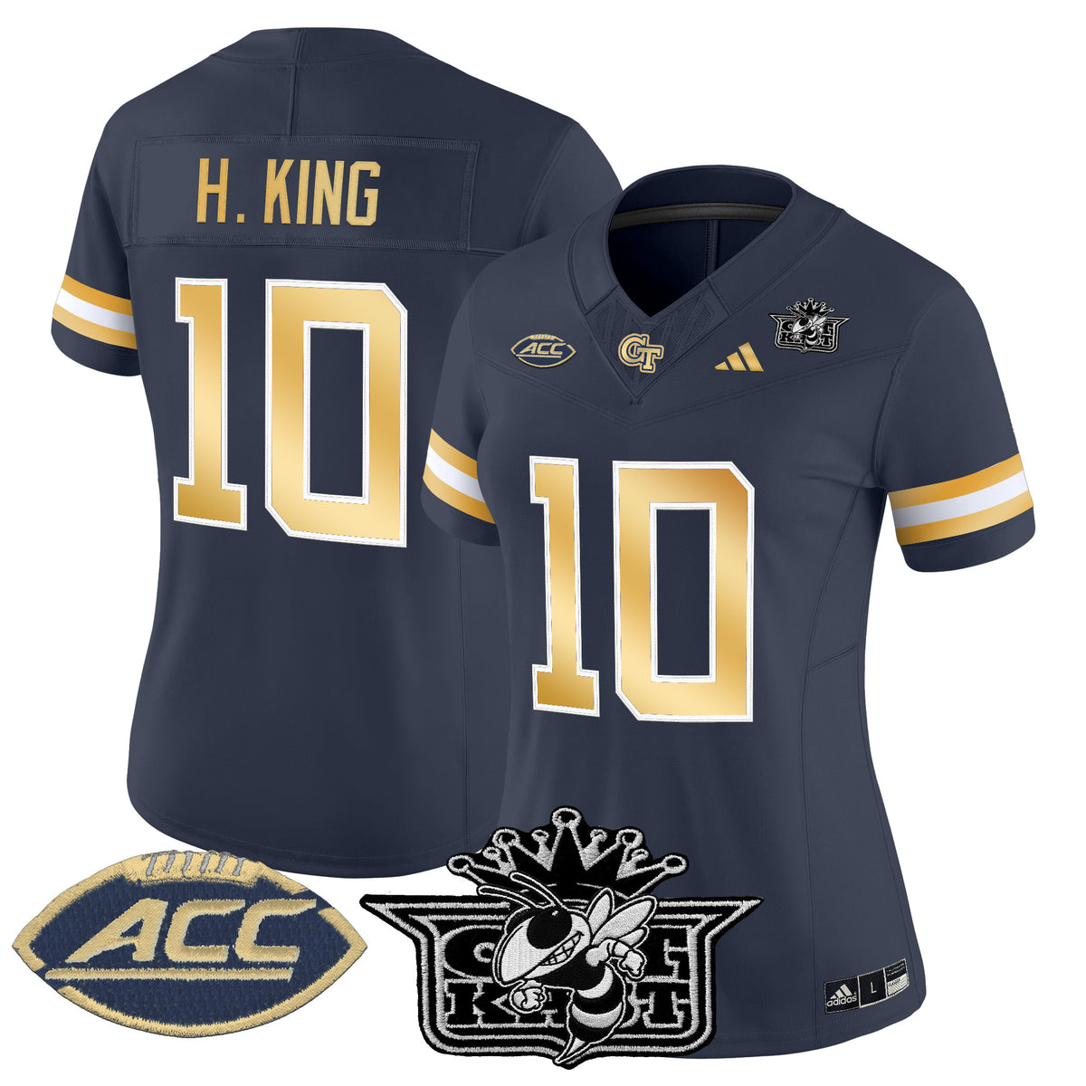 Women's Outkast x Georgia Tech Yellow Jackets 2025 Vapor Limited Jersey - All stitched