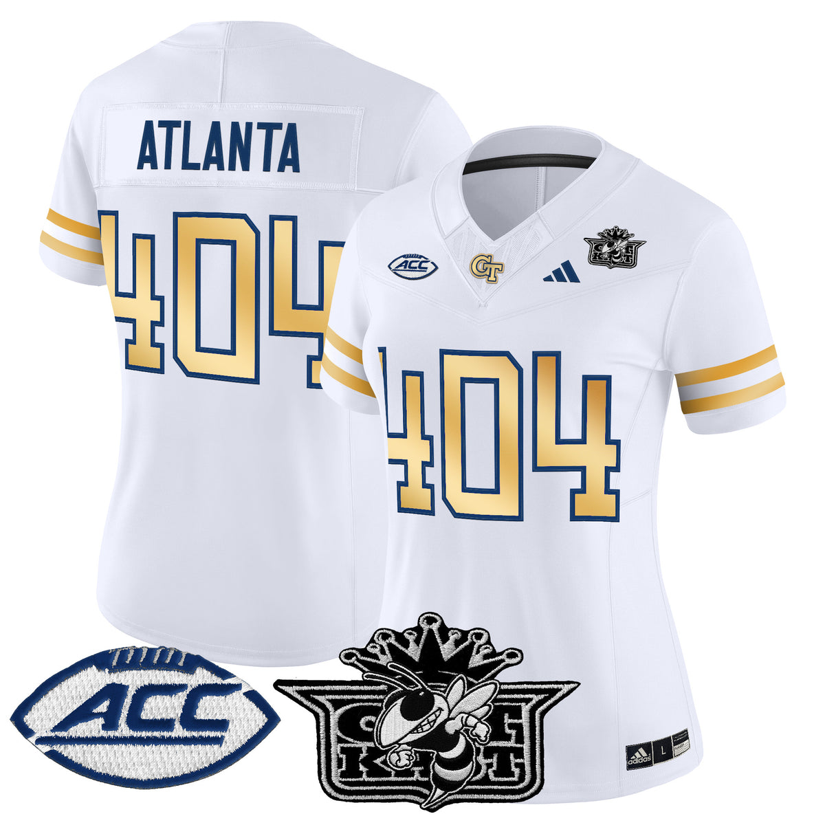 Women's Outkast x Georgia Tech Yellow Jackets 2025 Vapor Limited Jersey - All stitched