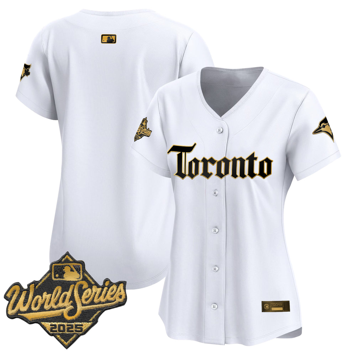 Women's Toronto Blue Jays 2025 World Series Vapor Premier Limited Jersey - Gothic North Edition - All Stitched