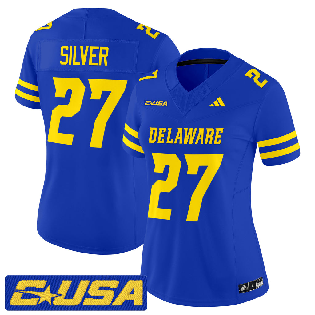 Women's Delaware Blue Hens 2025 Vapor Limited Jersey - All Stitched
