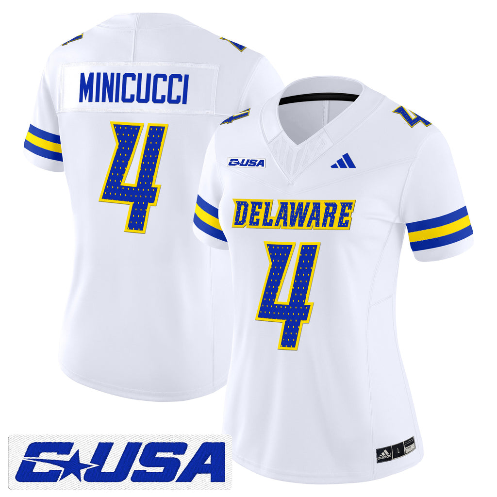 Women's Delaware Blue Hens 2025 Vapor Limited Jersey - All Stitched