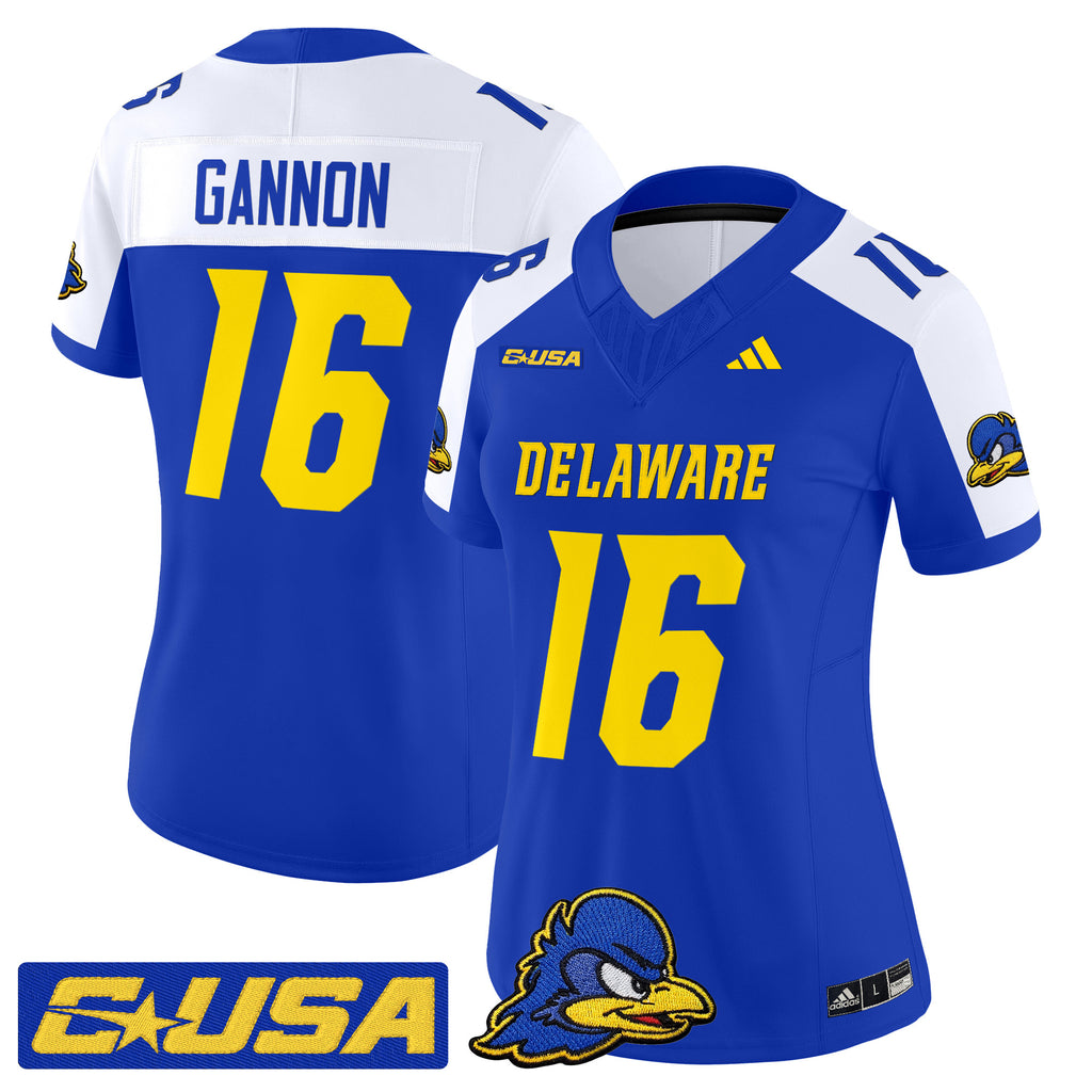 Women's Delaware Blue Hens 2025 Vapor Limited Jersey - All Stitched