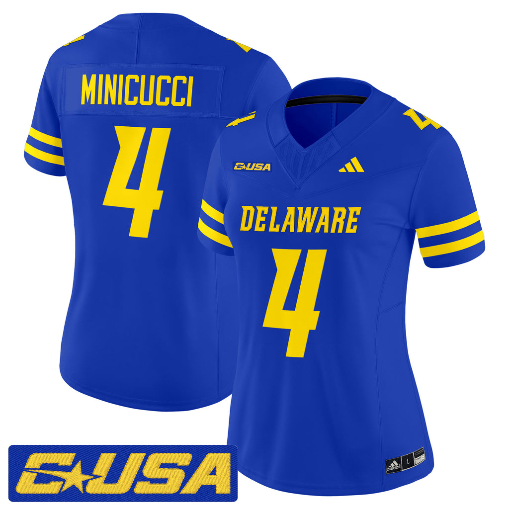 Women's Delaware Blue Hens 2025 Vapor Limited Jersey - All Stitched