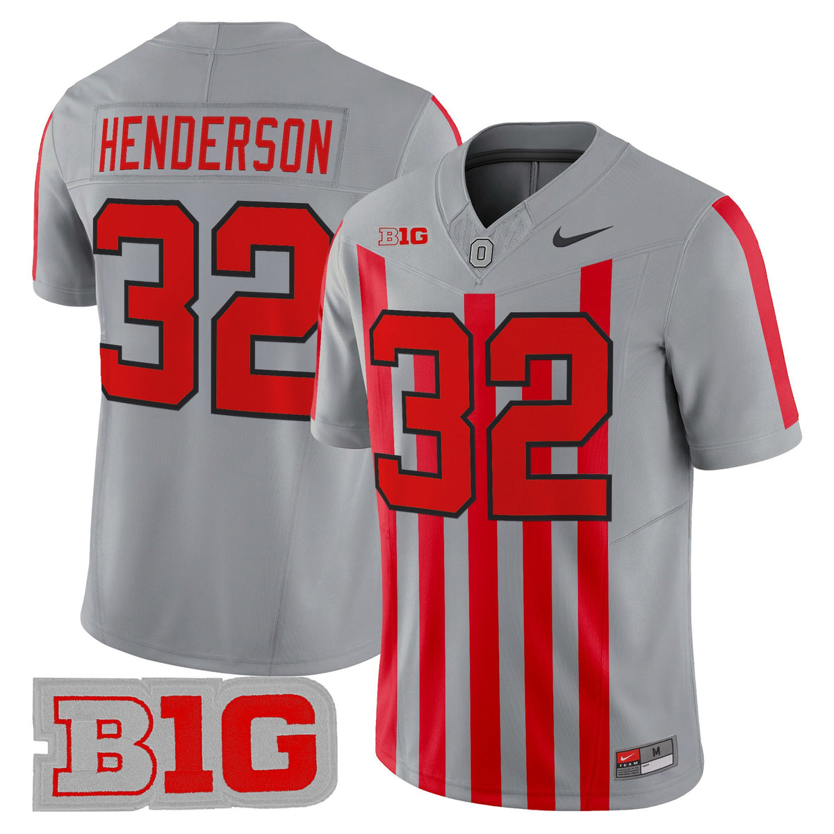 Men's Ohio State Buckeyes Throwback Vapor Limited Jersey - All Stitched