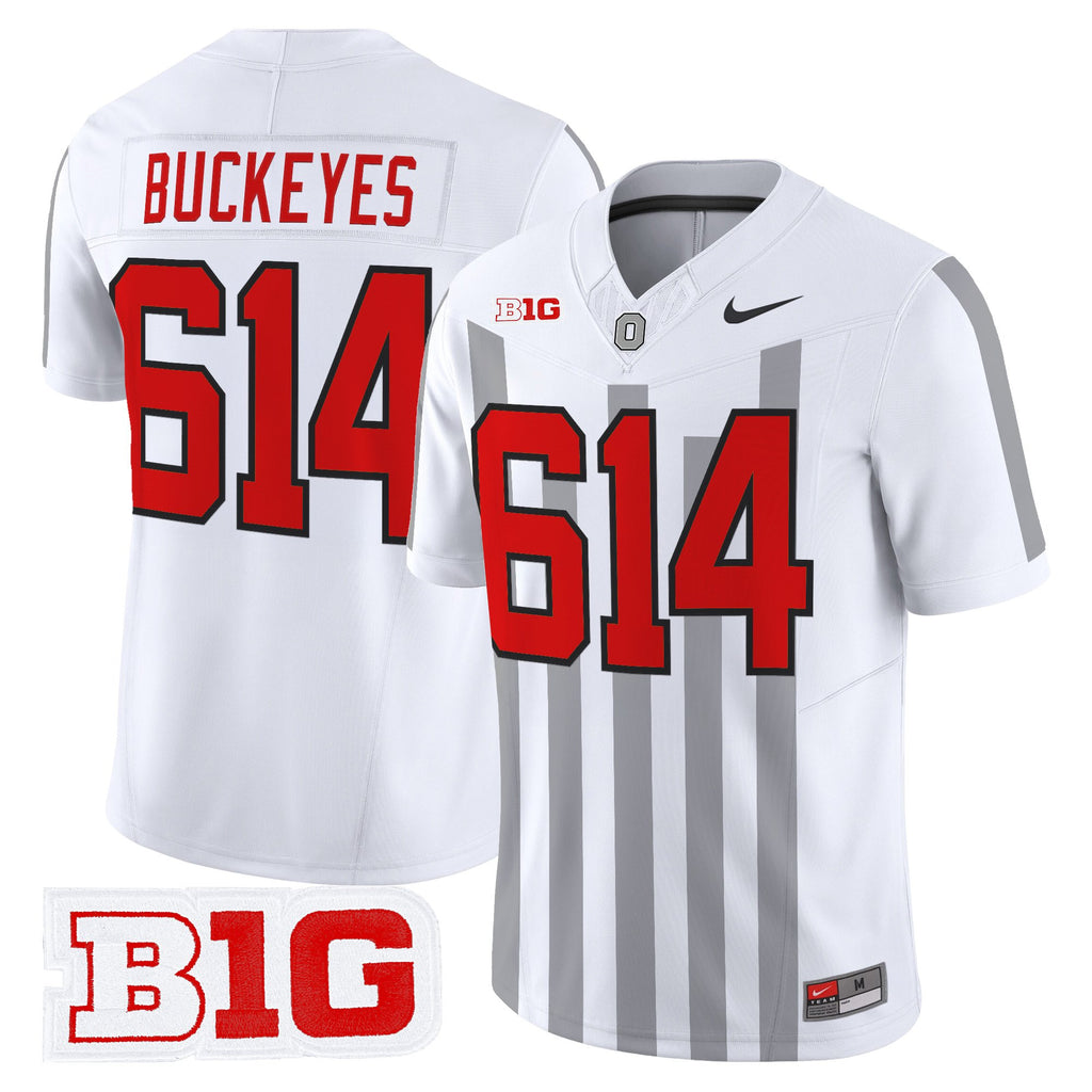 Men's Ohio State Buckeyes Throwback Vapor Limited Jersey - All Stitched
