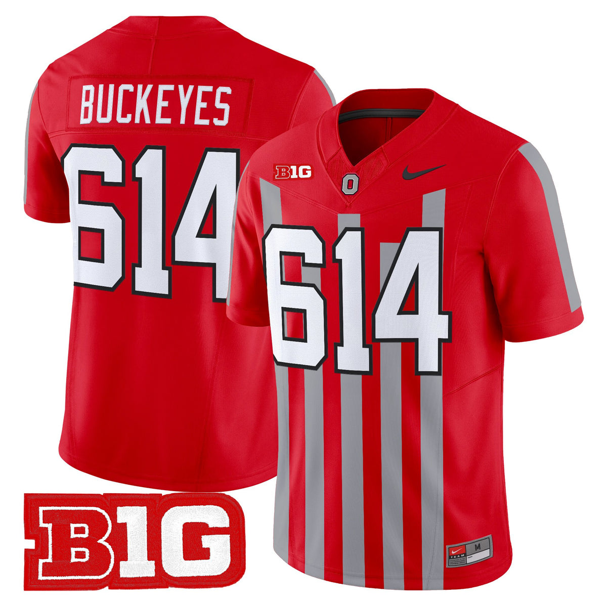 Men's Ohio State Buckeyes Throwback Vapor Limited Jersey - All Stitched